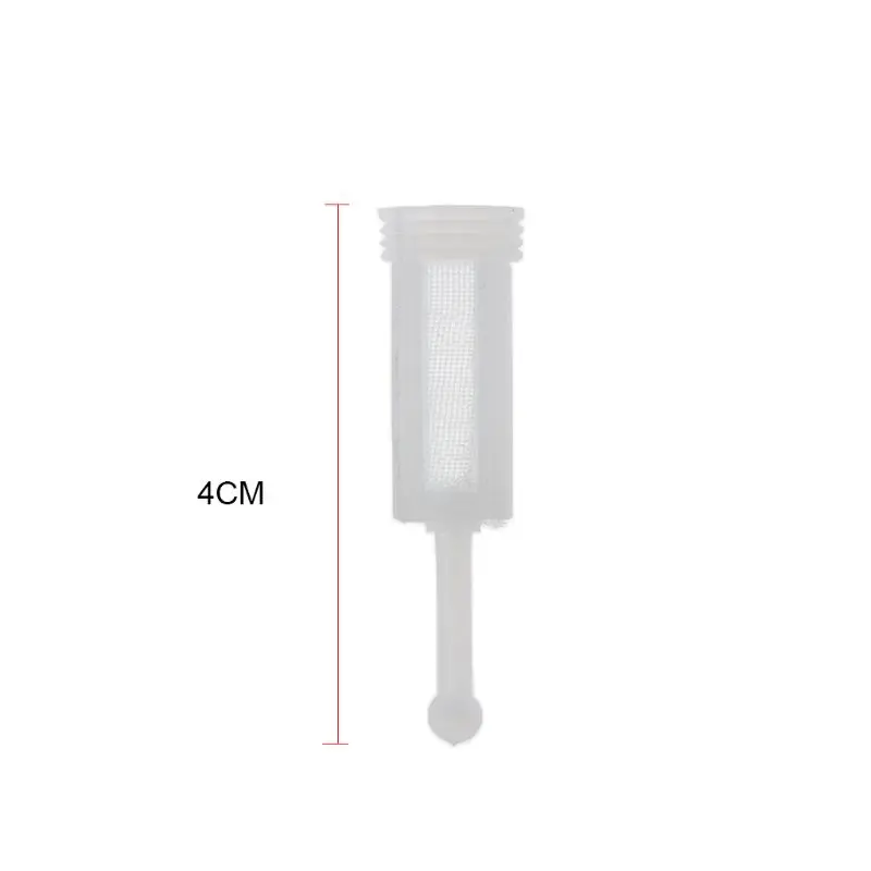 10pcs Plastic Spray Gun Filter Gravity Type Sprayer Pot Diameter 11mm Total Length 38mm Reduce Clogging Adapt to the Majority
10pcs Plastic Spray Gun Filter Gravity Type Sprayer Pot Diameter 11mm Total Length 38mm Reduce Clogging Adapt to the Majority