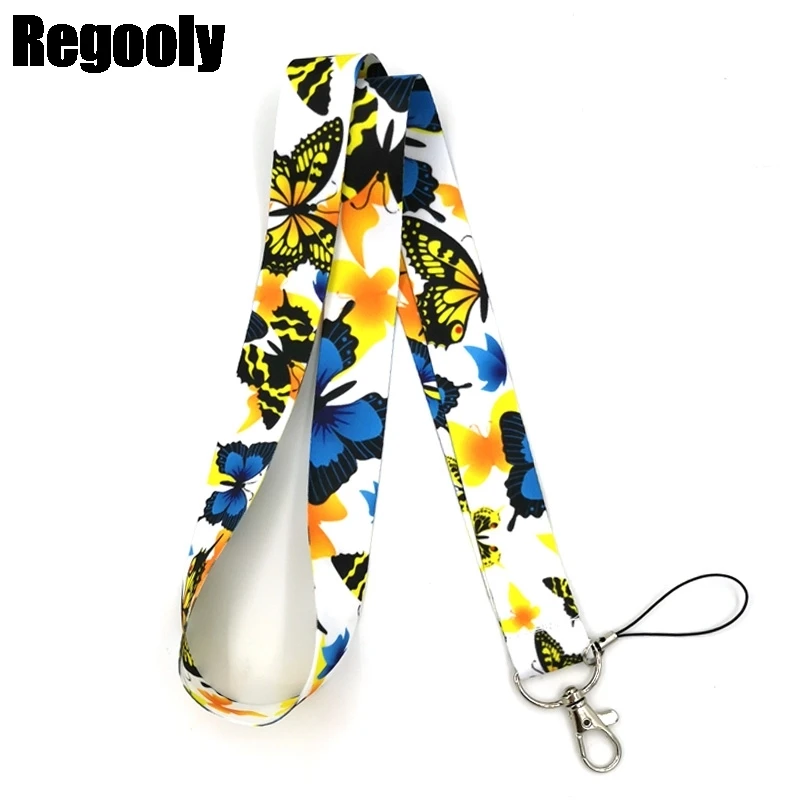 100pcs Butterfly insects Funny Simple Neck Strap Lanyards ID badge card holder keychain Mobile Phone keyrings holders decoration
100pcs Butterfly insects Funny Simple Neck Strap Lanyards ID badge card holder keychain Mobile Phone keyrings holders decoration