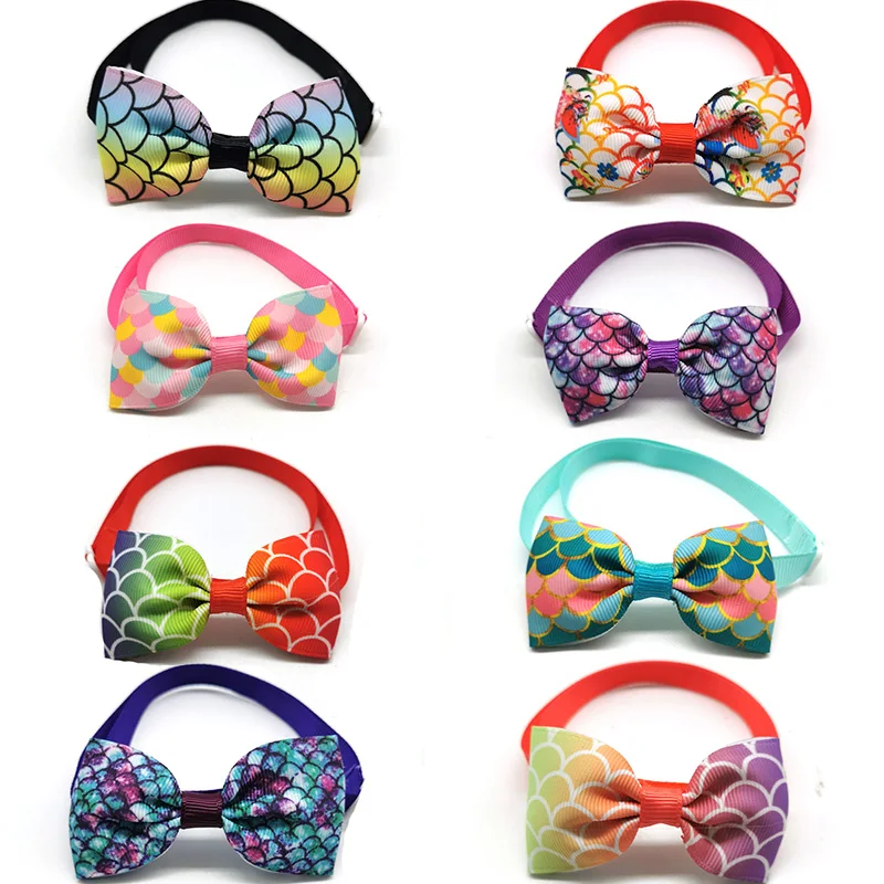 30/50 шт., галстуки-бабочки для собак и щенков 
30/50 шт., галстуки-бабочки для собак и щенков