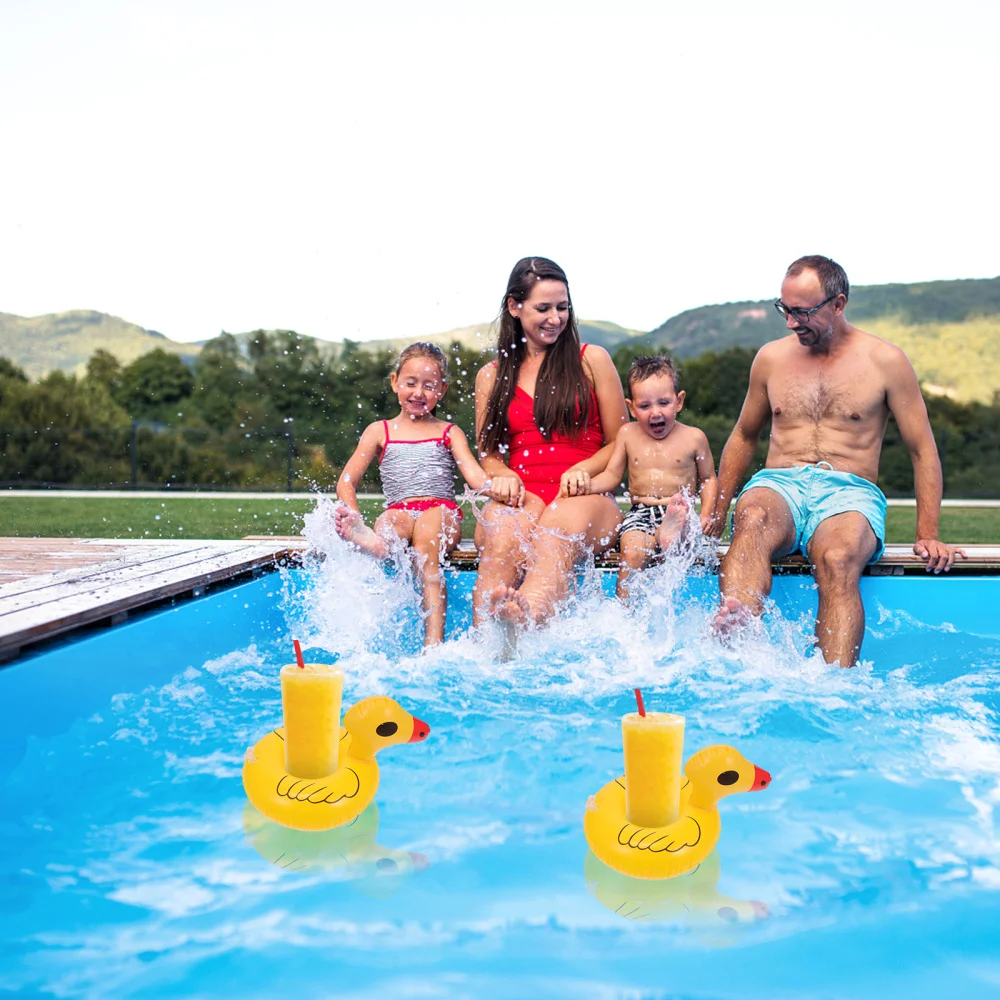 1 Set 12Pcs Inflatable Cartoon Duck Shape Coasters Cup Pads Plates (Yellow)
1 Set 12Pcs Inflatable Cartoon Duck Shape Coasters Cup Pads Plates (Yellow)