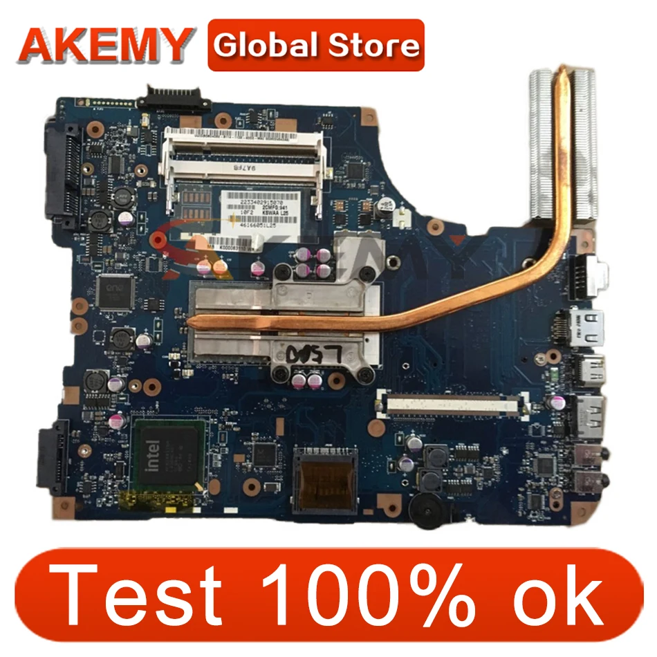 Материнская плата AKEMY KSWAA LA-4981P REV 1,0 для ноутбука TOSHIBA Satellite L500 GL40 DDR2 без графического слота и радиатора
Материнская плата AKEMY KSWAA LA-4981P REV 1,0 для ноутбука TOSHIBA Satellite L500 GL40 DDR2 без графического слота и радиатора