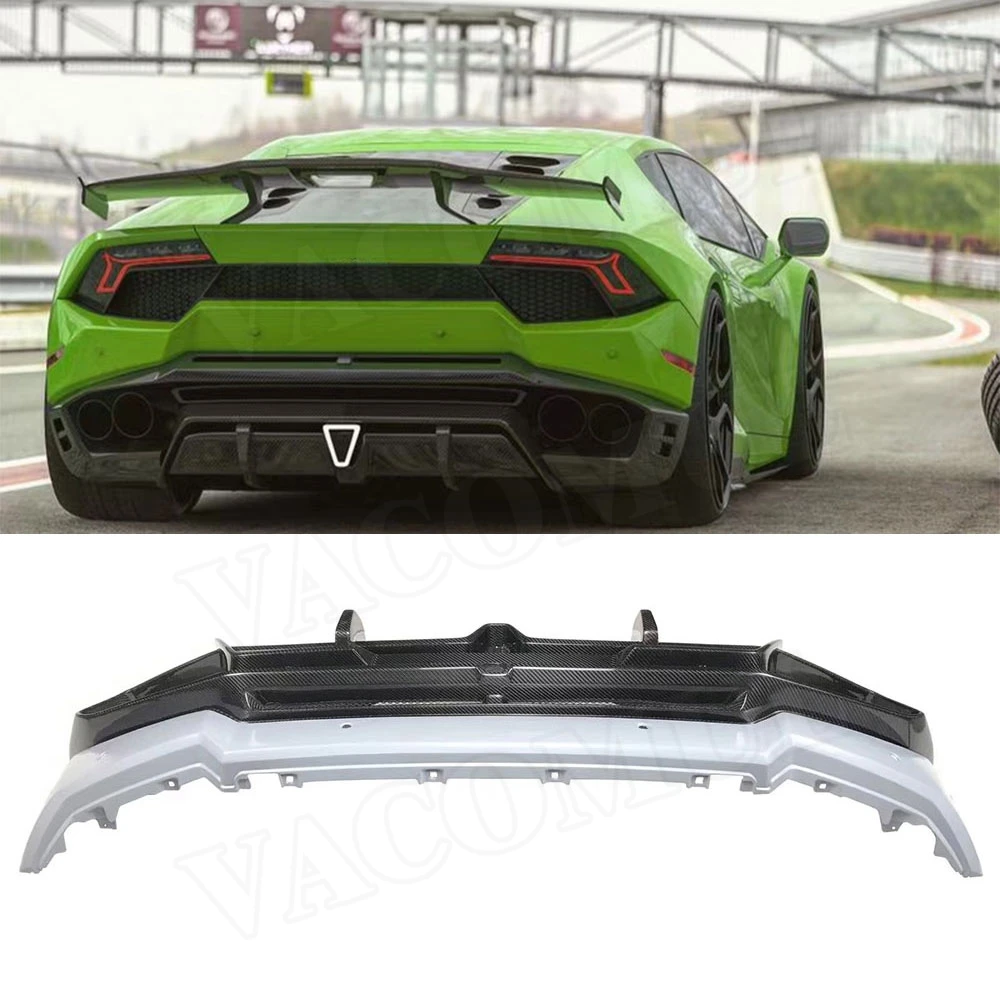 Dry Carbon Rear Bumper Lip Diffuser Body Kits Case for Lamborghini LP580 LP610 Bumper Guard S Styls Auto Car Parts 
Dry Carbon Rear Bumper Lip Diffuser Body Kits Case for Lamborghini LP580 LP610 Bumper Guard S Styls Auto Car Parts
