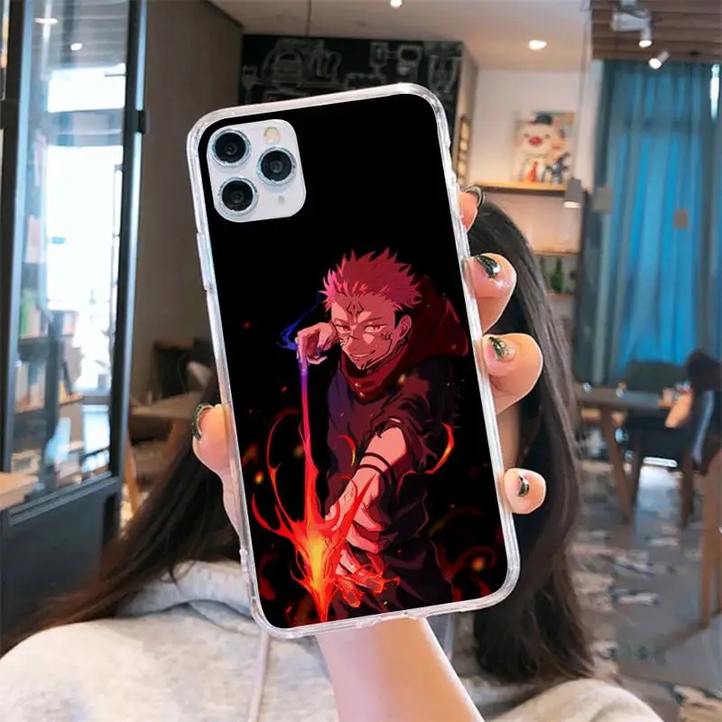 Sukuna Jujutsu Kaisen Ryomen Phone Case Transparent soft For iphone 5 6 7 8 11 12 s c se plus mini x xs xr pro max
Sukuna Jujutsu Kaisen Ryomen Phone Case Transparent soft For iphone 5 6 7 8 11 12 s c se plus mini x xs xr pro max