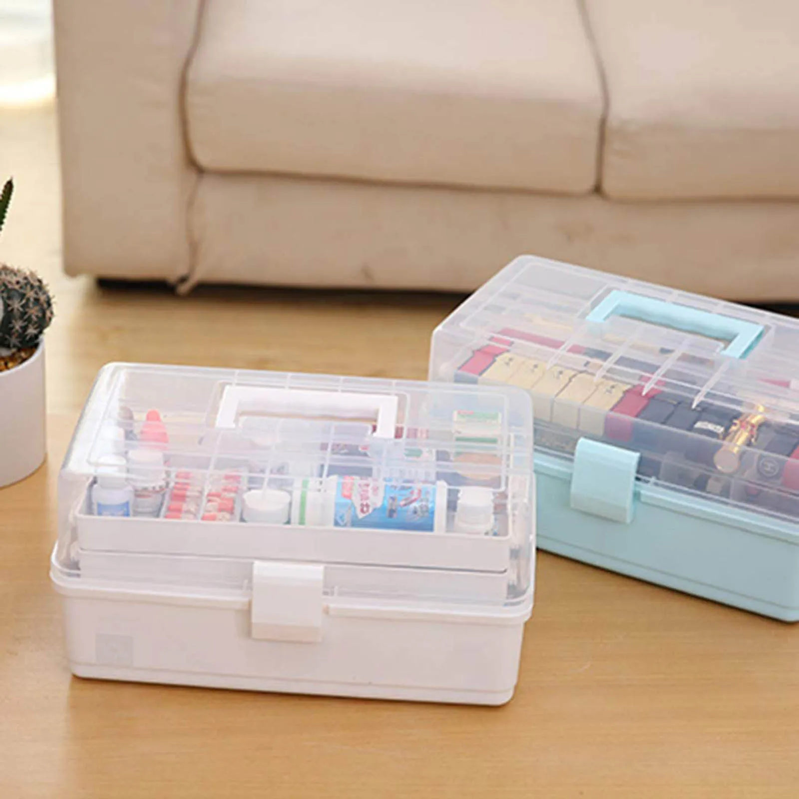 Plastic Storage Box Medicals Box Organizer 3 Layers Multi-Functional Portable Medicine Cabinet Family Emergency Kit Box #40
Plastic Storage Box Medicals Box Organizer 3 Layers Multi-Functional Portable Medicine Cabinet Family Emergency Kit Box #40