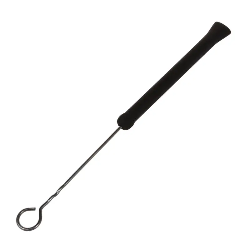 Wire Retractable Loop End Drum Brushes for Jazz Drum Stick Black(Pack of 2)
