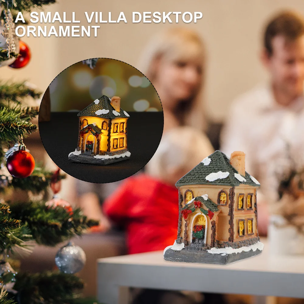 1Pc Christmas Luminous House with LED Light Resin Villa Craft Party Ornament
1Pc Christmas Luminous House with LED Light Resin Villa Craft Party Ornament