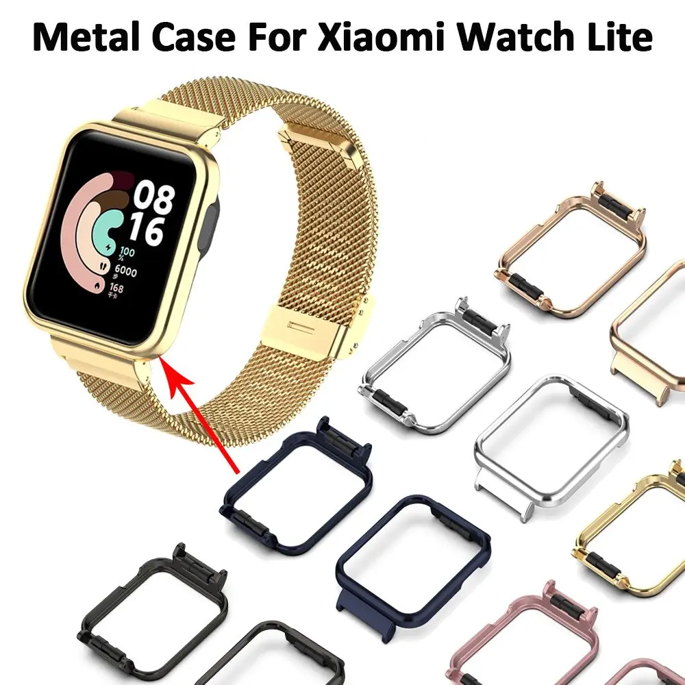 Металлический корпус для смарт-часов Xiaomi Mi Watch Lite, защитный чехол для браслета 18 мм, ободок для Redmi Watch Correa
Металлический корпус для смарт-часов Xiaomi Mi Watch Lite, защитный чехол для браслета 18 мм, ободок для Redmi Watch Correa
