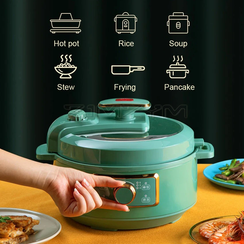 3L Electric Rice Cooker Multifunctional Non-Stick Stew Pot Household Pressure Hotpot Porridge Soup Stewing Cooking | Бытовая техника