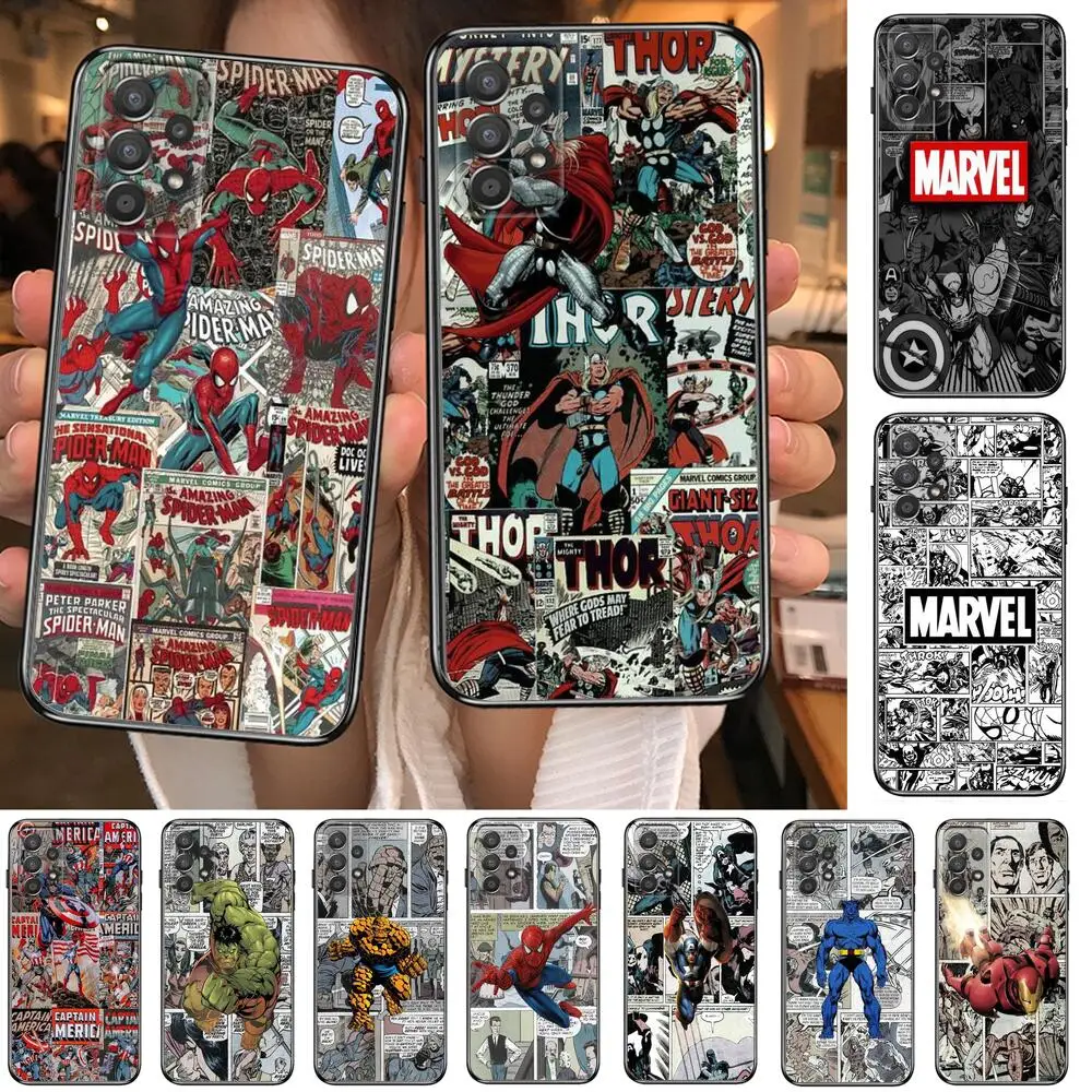 Marvel Comics Phone Case Hull For Samsung Galaxy A70 A50 A51 A71 A52 A40 A30 A31 A90 A20E 5G S Black Shell Art Cell Cove
Marvel Comics Phone Case Hull For Samsung Galaxy A70 A50 A51 A71 A52 A40 A30 A31 A90 A20E 5G S Black Shell Art Cell Cove