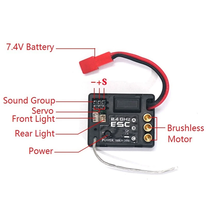 Brushless Motor ESC Receiver Servo Set for SG 1603 SG 1604 SG1603 SG1604 1/16 RC Car Upgrade Parts Accessories
Brushless Motor ESC Receiver Servo Set for SG 1603 SG 1604 SG1603 SG1604 1/16 RC Car Upgrade Parts Accessories