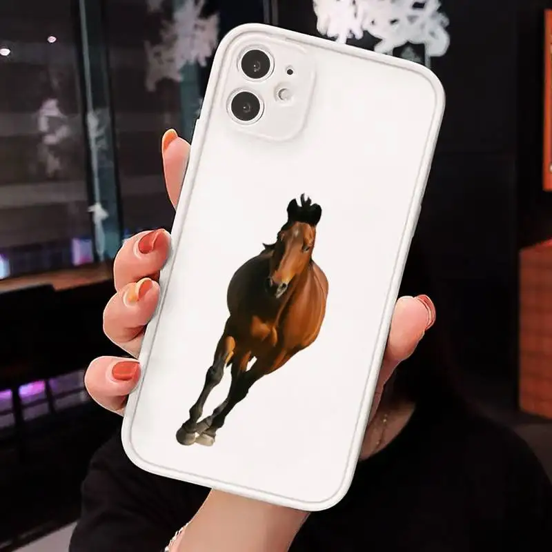 Horse animal painting pattern Phone Cases matte transparent For iphone 7 8 11 12 plus mini x xs xr pro max cover
Horse animal painting pattern Phone Cases matte transparent For iphone 7 8 11 12 plus mini x xs xr pro max cover