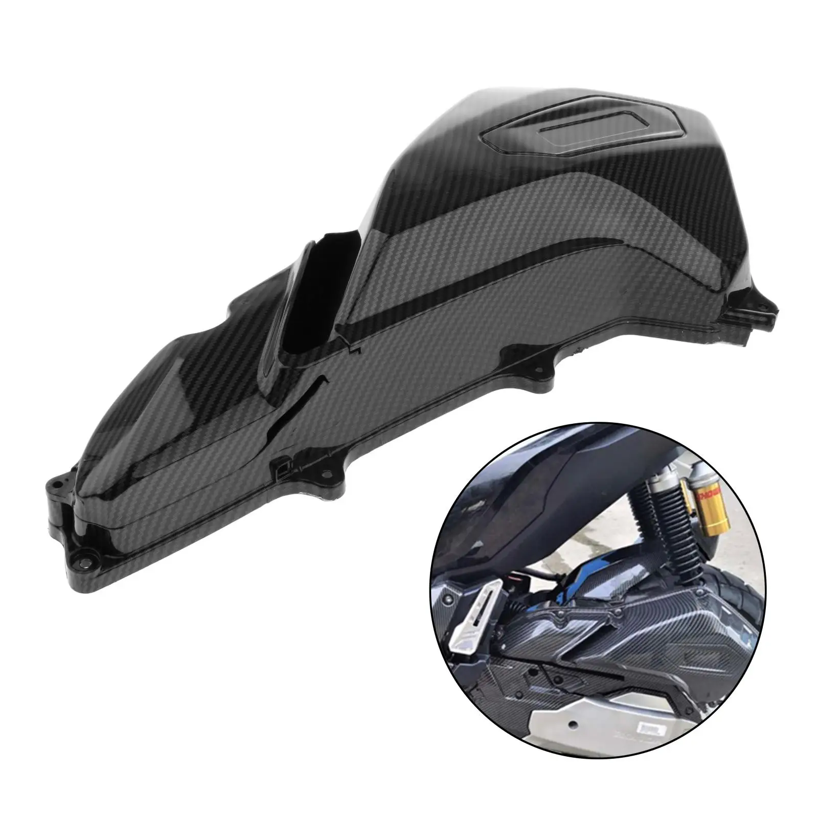 Air Filters Cap Protective Cover Trim Cap Decoration Fits Honda PCX150 19-20, Perfect Decoration Your Motorcycle 
Air Filters Cap Protective Cover Trim Cap Decoration Fits Honda PCX150 19-20, Perfect Decoration Your Motorcycle