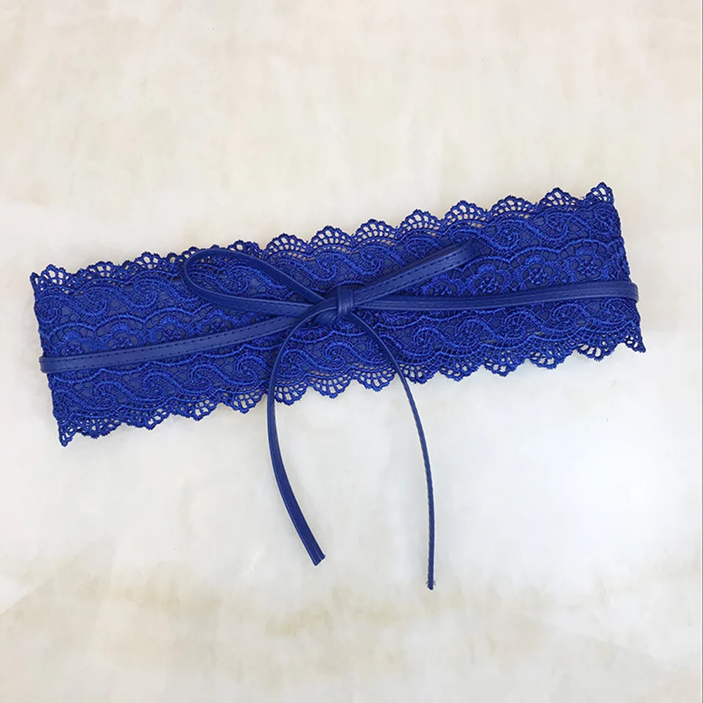 Fashion Women Dress Bowknot Soft Faux Leather Lace Wide Decor Belt Female Bowknot Weaving Belt Boho Wide Floral Tie Waist Band
Fashion Women Dress Bowknot Soft Faux Leather Lace Wide Decor Belt Female Bowknot Weaving Belt Boho Wide Floral Tie Waist Band