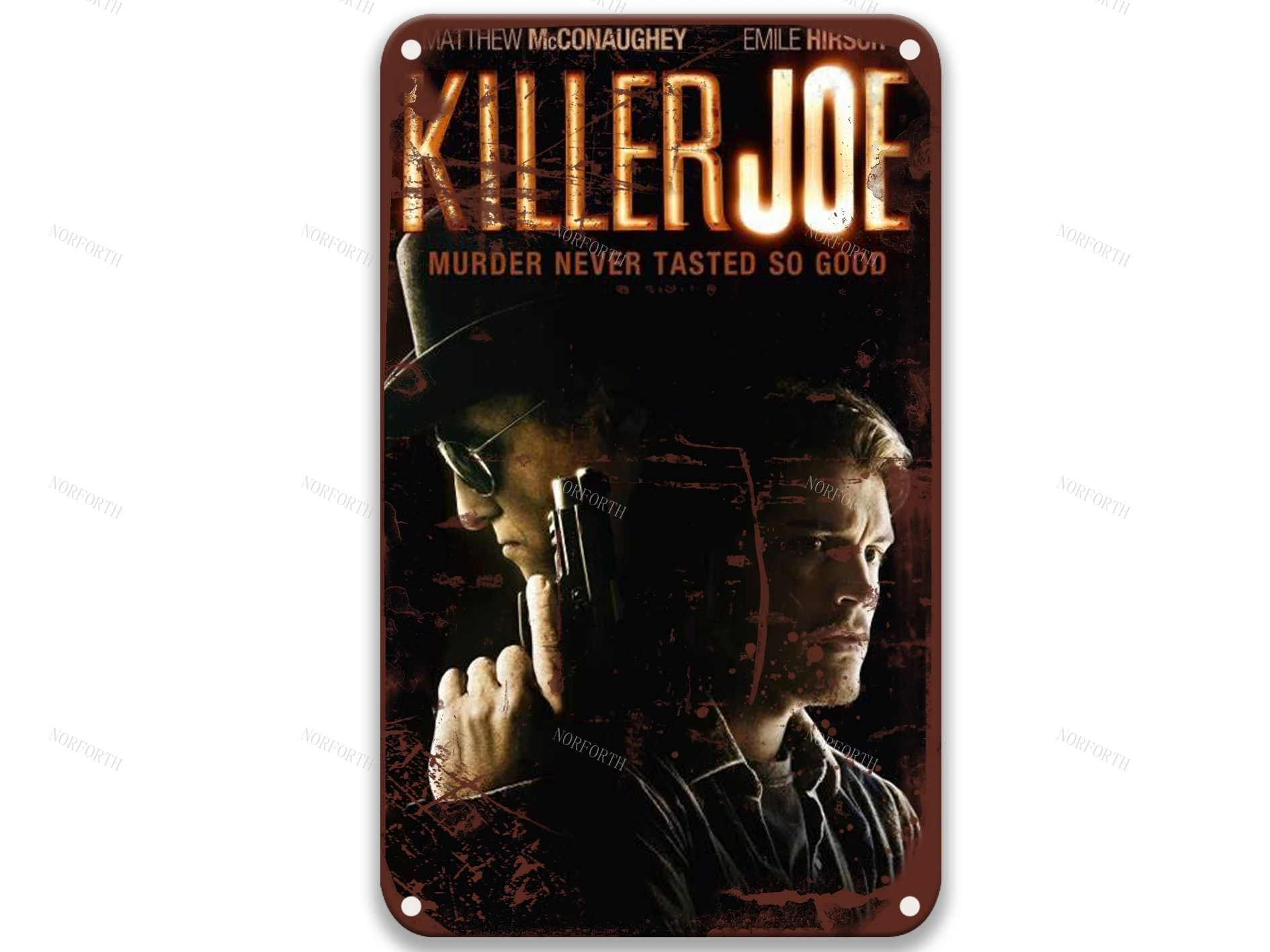 Постеры из олова для фильмов «Killer Joe» (2011) в американском стиле, антикварные постеры для стены, Подарочные бирки, 8x12 дюймов
Постеры из олова для фильмов «Killer Joe» (2011) в американском стиле, антикварные постеры для стены, Подарочные бирки, 8x12 дюймов