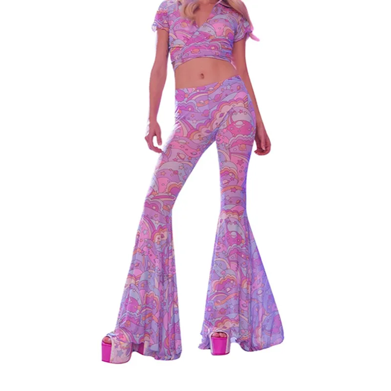 Women Two-piece Pant Sets Cartoon Pattern High-Waisted Version High Elasticity Summer Clothing Tracksuits Streetwear
Women Two-piece Pant Sets Cartoon Pattern High-Waisted Version High Elasticity Summer Clothing Tracksuits Streetwear
