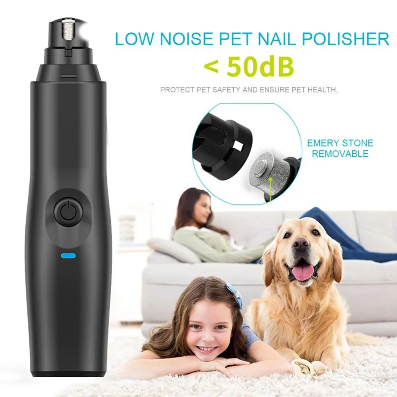 USB Charging Automatic Pet Cat Dog Nail Clipper Nail Polisher Black Grinder Nail
USB Charging Automatic Pet Cat Dog Nail Clipper Nail Polisher Black Grinder Nail