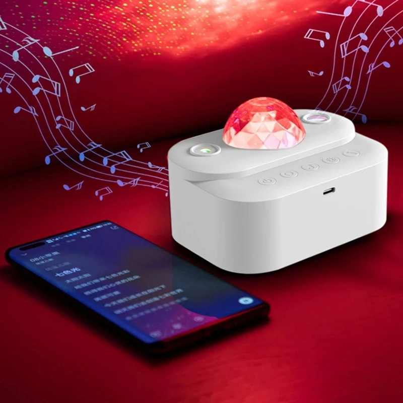 LED Laser Projector Bluetooth Speaker Night Light Moon Starry Sky Projector Water Pattern Star Moon Lamp For Room Decor
LED Laser Projector Bluetooth Speaker Night Light Moon Starry Sky Projector Water Pattern Star Moon Lamp For Room Decor