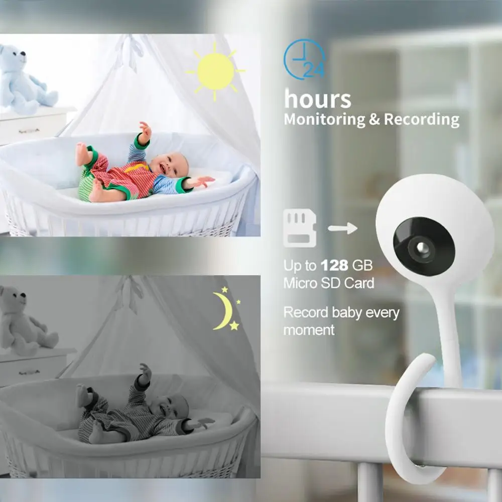 Wouwon Detect Temperature&Humidity 1080P Mini IP Camera Wireless WiFi Security Surveillance Camera Cloudedge app Baby Monitor
Wouwon Detect Temperature&Humidity 1080P Mini IP Camera Wireless WiFi Security Surveillance Camera Cloudedge app Baby Monitor