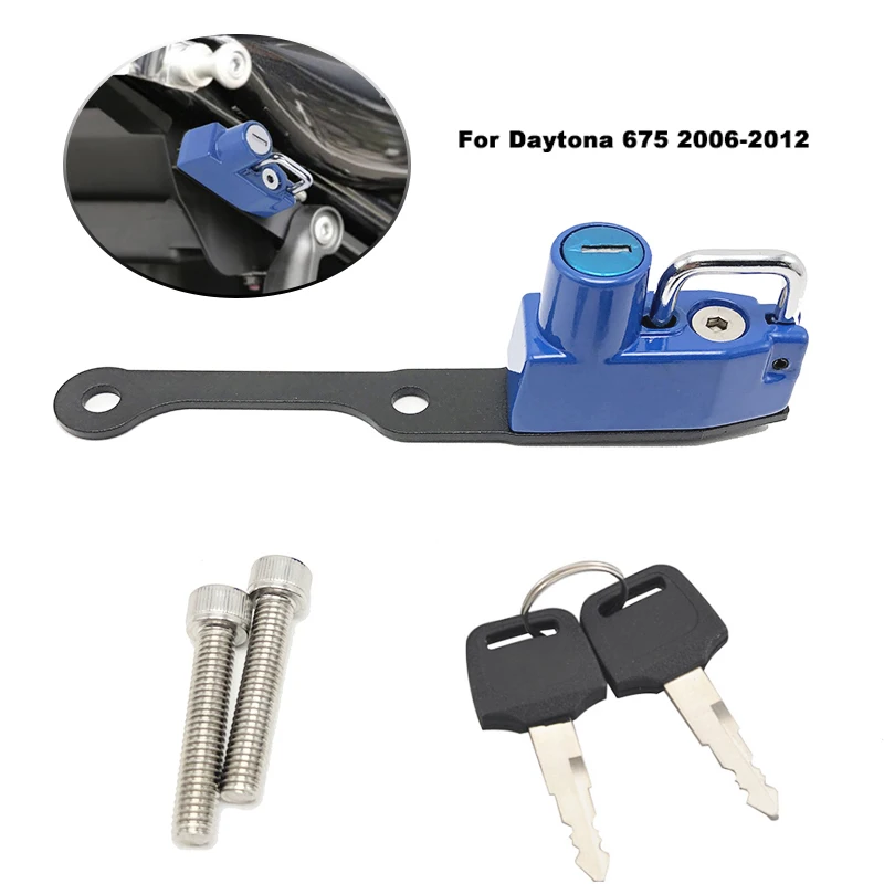 6 color Motorcycle Helmet Lock Mount Hook Side Anti-theft Security For Daytona 675 2006 2007 2008 2009 2010 2011 2012
6 color Motorcycle Helmet Lock Mount Hook Side Anti-theft Security For Daytona 675 2006 2007 2008 2009 2010 2011 2012