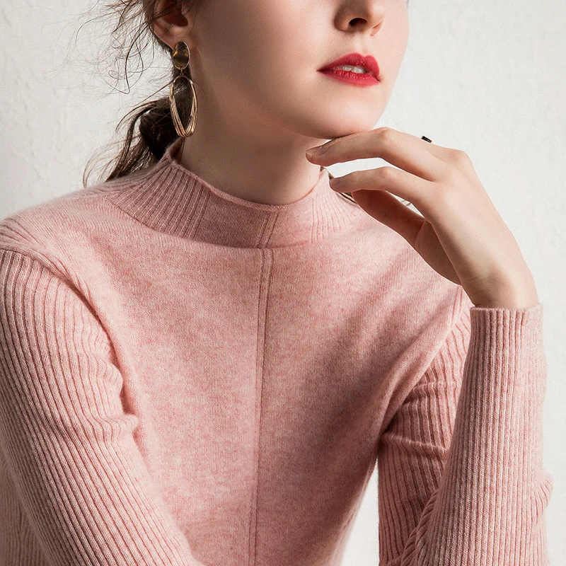 Soft and Warm Women Sweaters 100% Pure Cashmere Knitting Jumpers 2020 Winter New Fashion Female Jumpers 5Color Tops
Soft and Warm Women Sweaters 100% Pure Cashmere Knitting Jumpers 2020 Winter New Fashion Female Jumpers 5Color Tops