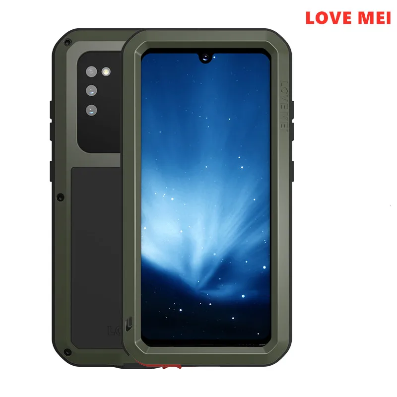 Love Mei Metal Tempered Glass Full Protective Cover For Samsung Galaxy A41 Case Heavy Duty Armor Shockproof Waterproof
Love Mei Metal Tempered Glass Full Protective Cover For Samsung Galaxy A41 Case Heavy Duty Armor Shockproof Waterproof