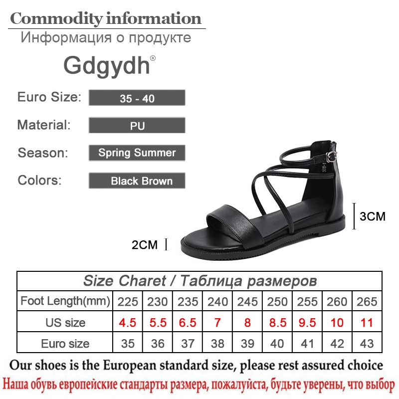 Gdgydh 2021 Women Sandals Flat Heels Female Shoes Summer Open Toe Cover Heel Ladies Beach Slippers Black Leather Shoes With Zip 
Gdgydh 2021 Women Sandals Flat Heels Female Shoes Summer Open Toe Cover Heel Ladies Beach Slippers Black Leather Shoes With Zip