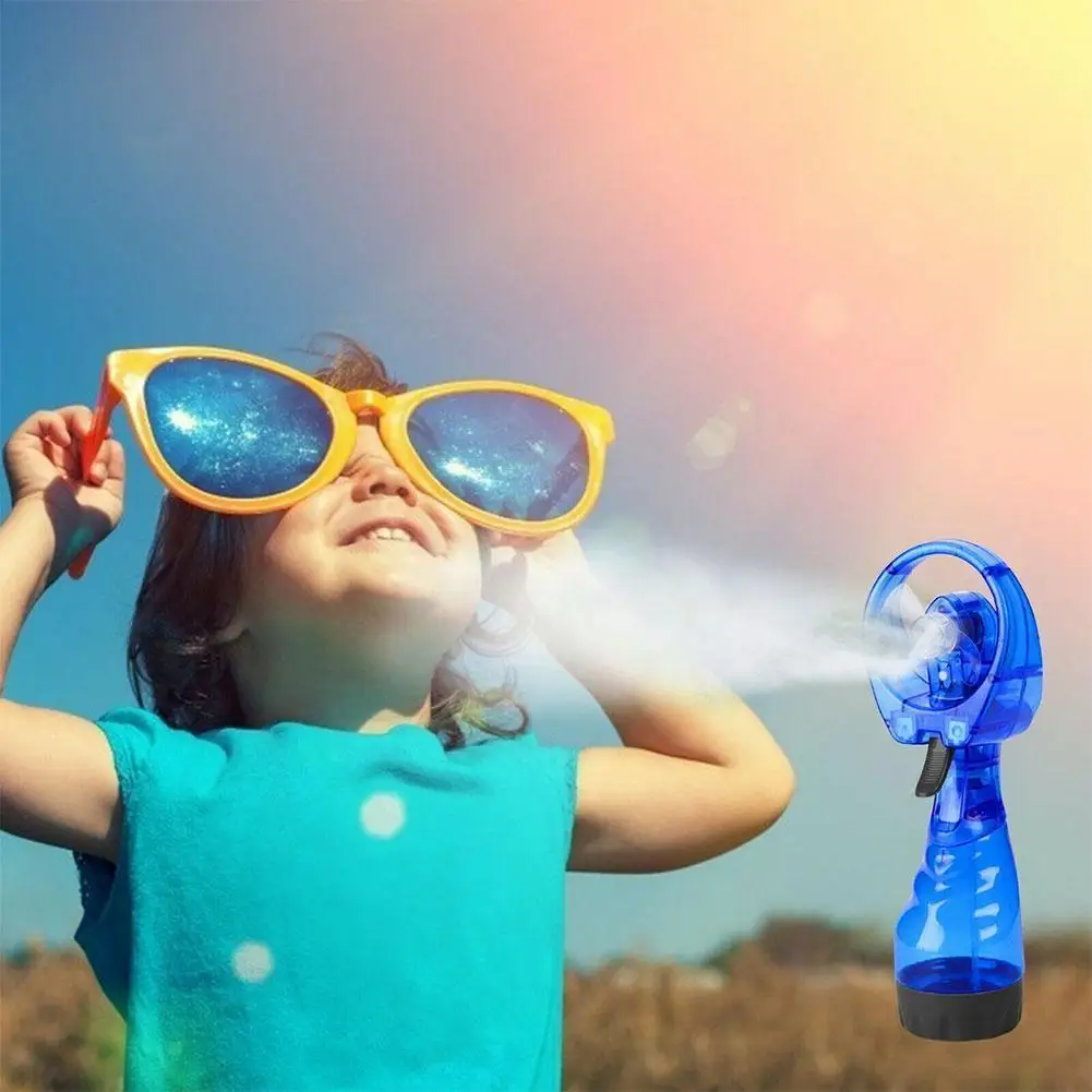 Удобный портативный мини-вентилятор с ручным управлением и распылителем воды, мини-вентилятор с распылителем, ручной распылитель B9A2 
Удобный портативный мини-вентилятор с ручным управлением и распылителем воды, мини-вентилятор с распылителем, ручной распылитель B9A2