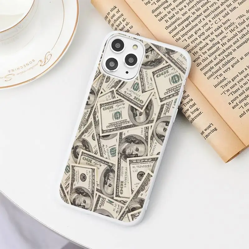 Money Dollars Bill Cash Ben Franklin Phone Case Candy Color White for iPhone 11 pro XS MAX 8 7 6 6S Plus X 5S SE 2020 XR
Money Dollars Bill Cash Ben Franklin Phone Case Candy Color White for iPhone 11 pro XS MAX 8 7 6 6S Plus X 5S SE 2020 XR