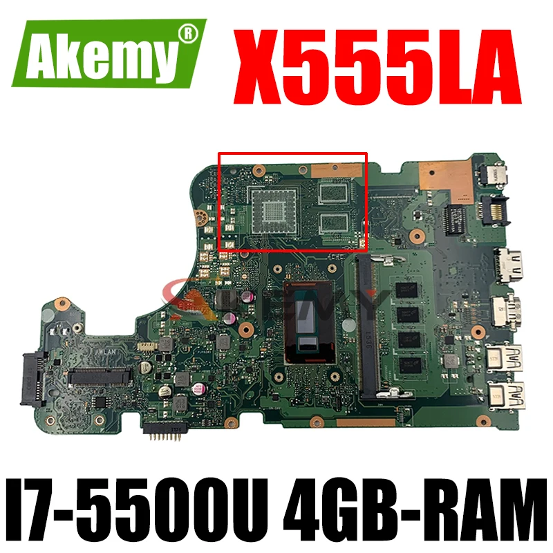 X555LD REV 3.3 X555LAB Motherboard For Asus X555LJ X555LB X555LA X555L Laptop Motherboard Mainboard Test Ok I7-5500U 4GB-RAM GM
X555LD REV 3.3 X555LAB Motherboard For Asus X555LJ X555LB X555LA X555L Laptop Motherboard Mainboard Test Ok I7-5500U 4GB-RAM GM