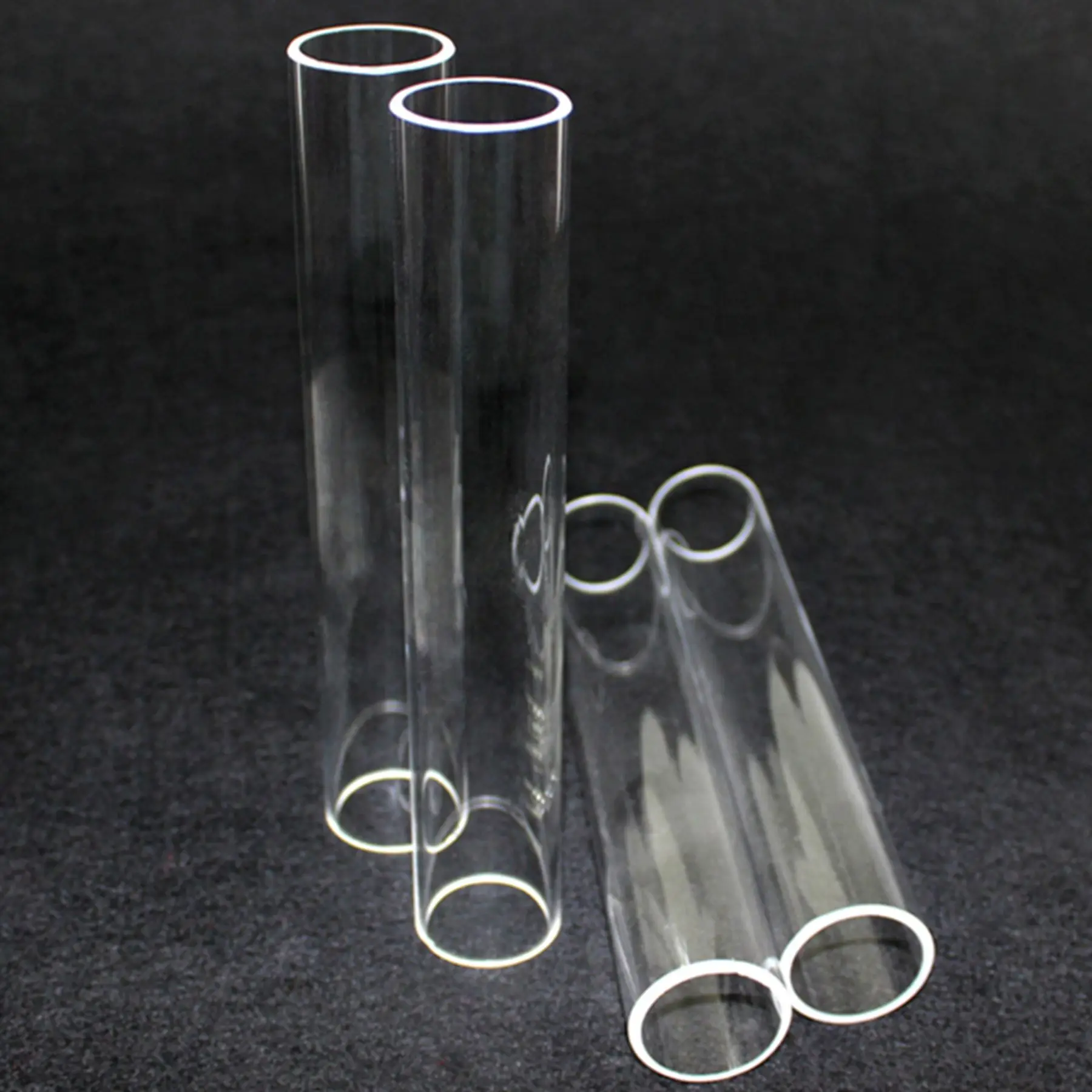 100pcs total 55cm length and 3.5cm diameter half clear half Frosting one top clear one top matte with 2mm hole quartz tubes
100pcs total 55cm length and 3.5cm diameter half clear half Frosting one top clear one top matte with 2mm hole quartz tubes