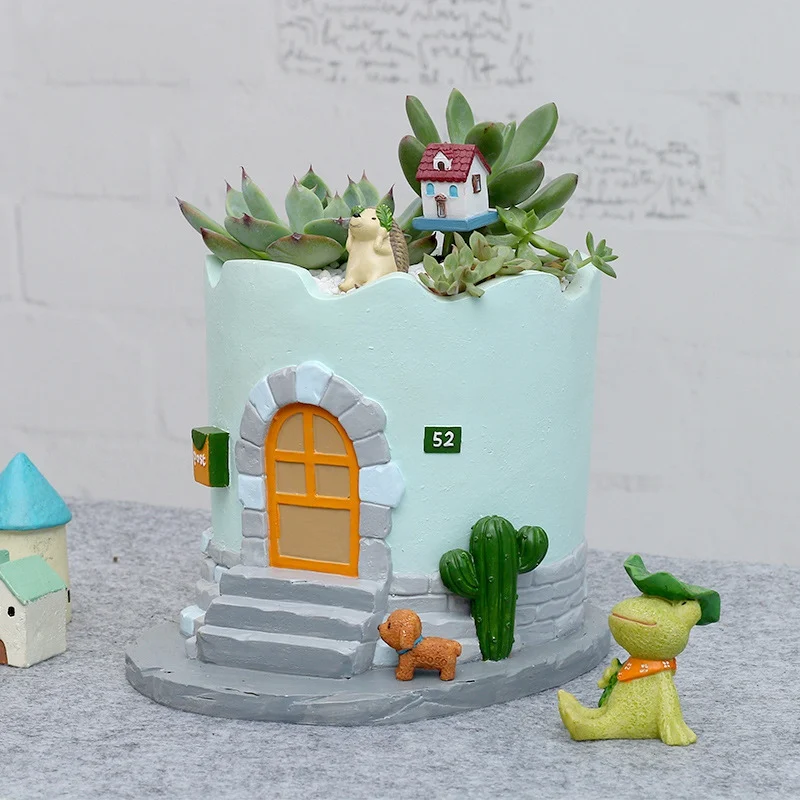 Household Desktop Komori Decorative Resin Cartoon Flower Pot Living House Flowerpot-Sunset Cafe Home Decoration Accessories
Household Desktop Komori Decorative Resin Cartoon Flower Pot Living House Flowerpot-Sunset Cafe Home Decoration Accessories