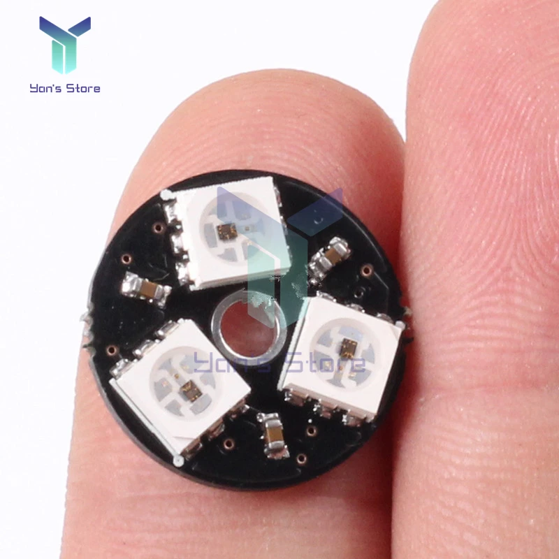 RGB LED Ring 3 Bits LED WS2812 5050 RGB LED Ring Lamp Light with Integrated Drivers For Arduino LED Verlichting
RGB LED Ring 3 Bits LED WS2812 5050 RGB LED Ring Lamp Light with Integrated Drivers For Arduino LED Verlichting