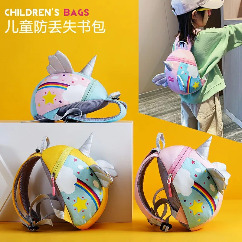 2021 Korean version new Unicorn anti lost children's schoolbag primary school kindergarten Backpack
2021 Korean version new Unicorn anti lost children's schoolbag primary school kindergarten Backpack