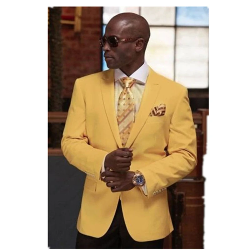 Newest Flat Collar Single Breasted Fashion Men's Suits 2 Pieces Handsome Bridegroom Wedding Tuxedos Slim Fit Banquet Formal Wear
Newest Flat Collar Single Breasted Fashion Men's Suits 2 Pieces Handsome Bridegroom Wedding Tuxedos Slim Fit Banquet Formal Wear