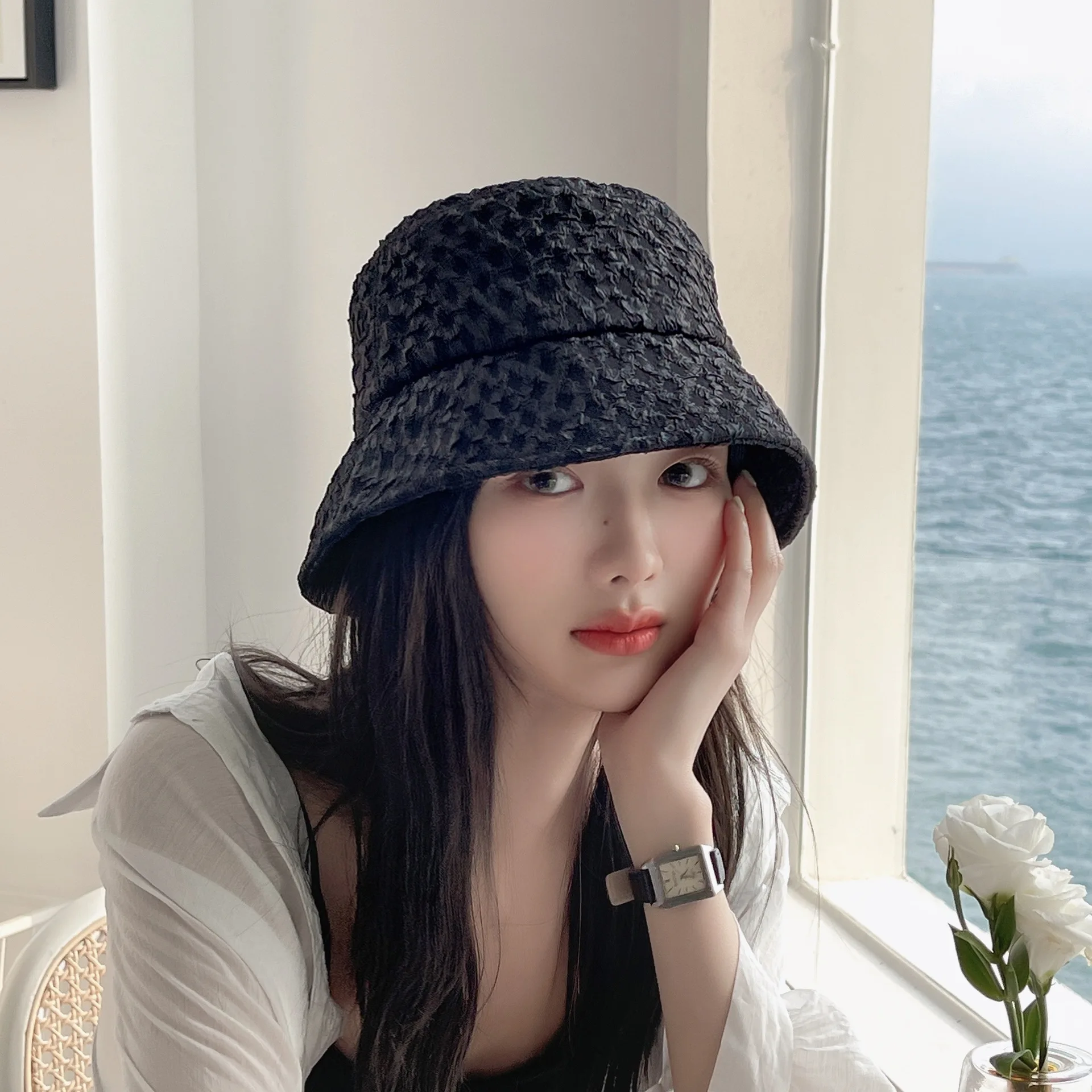 New 2021 Unisex Pattern Bucket Hat Beach Sun Hat Street Headwear Fisherman Outdoor Cap Men and Woman Hat Solid Outdoors Travel
New 2021 Unisex Pattern Bucket Hat Beach Sun Hat Street Headwear Fisherman Outdoor Cap Men and Woman Hat Solid Outdoors Travel