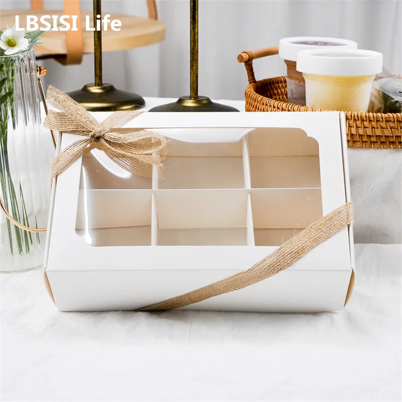 LBSISI Life 10pcs Transparent Window White Packing With Compartments Birthday Wedding Party Handmade Cake Cookies Box
LBSISI Life 10pcs Transparent Window White Packing With Compartments Birthday Wedding Party Handmade Cake Cookies Box