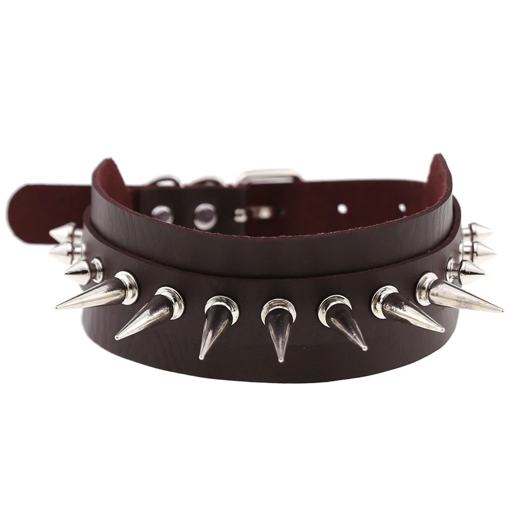 ZIMNO Big Spike Choker Belts Collar Women PU Leather Goth Choker Necklace for Women Party Sexy Gothic Egirl Harajuku Jewelery
ZIMNO Big Spike Choker Belts Collar Women PU Leather Goth Choker Necklace for Women Party Sexy Gothic Egirl Harajuku Jewelery
