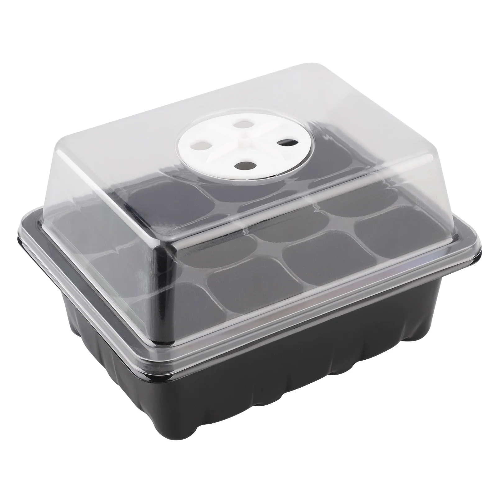 Greenhouse Seedling Seedling Box Seedling Propagation Kit Tray Set Mini Plant Label Humidity Vented Domes Seedling Starter Tray
Greenhouse Seedling Seedling Box Seedling Propagation Kit Tray Set Mini Plant Label Humidity Vented Domes Seedling Starter Tray