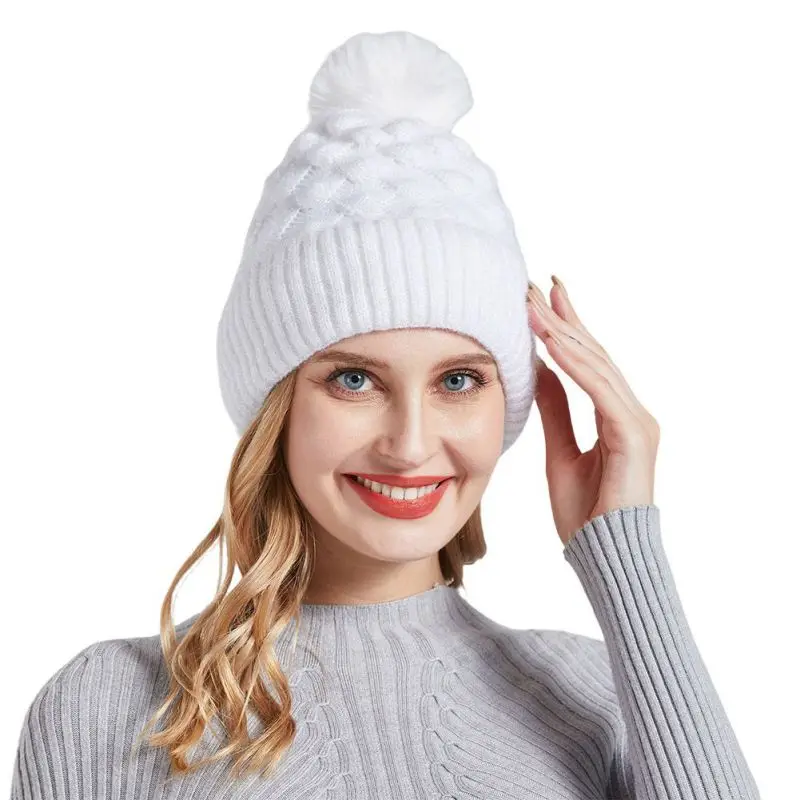 шапка Women's Winter Fishscale Knitted Warm Beanie Hat Soft Comfort Skull Cap Chunky Trendy Solid Color Faux Fur Pom Casual Hats
шапка Women's Winter Fishscale Knitted Warm Beanie Hat Soft Comfort Skull Cap Chunky Trendy Solid Color Faux Fur Pom Casual Hats
