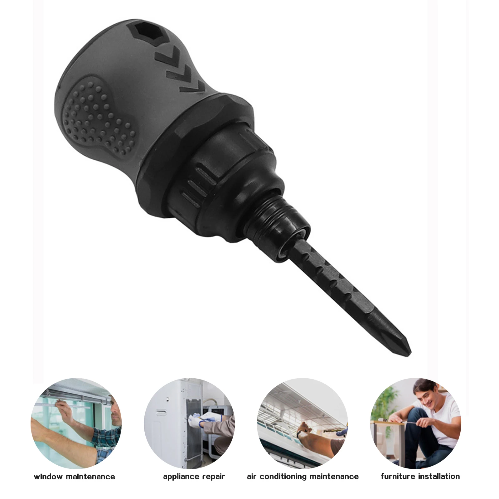 Fat Ratchet Telescopic Dual-Purpose Screwdriver Multifunction Mini Socket Wrench Steel Telescopic Screwdriver Hand Tools
Fat Ratchet Telescopic Dual-Purpose Screwdriver Multifunction Mini Socket Wrench Steel Telescopic Screwdriver Hand Tools