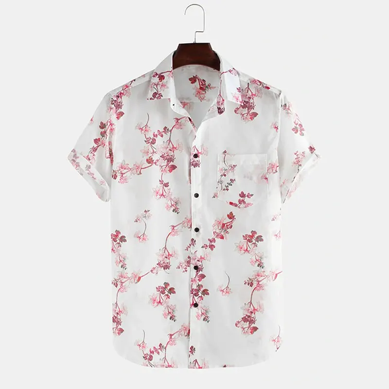 Mens Vintage Floral Print Shirt Lapel Button Short Sleeve Shirt for Men Chinese Style Casual Summer Shirt S-3XL 2022
Mens Vintage Floral Print Shirt Lapel Button Short Sleeve Shirt for Men Chinese Style Casual Summer Shirt S-3XL 2022
