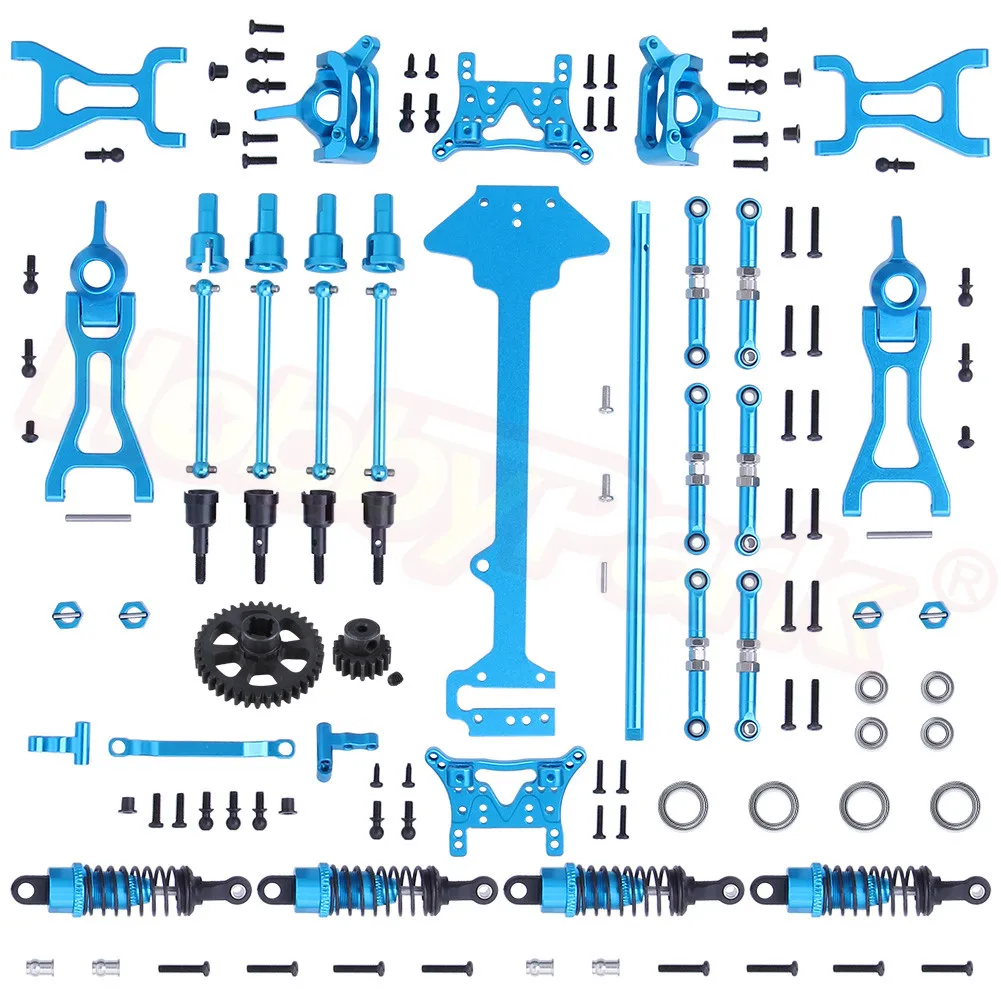 

1 Set Complete Wltoys A959 Upgrade Parts Kit For Vortex 1/18 4WD Electric RC Car Off Road Buggy Metal Accessories