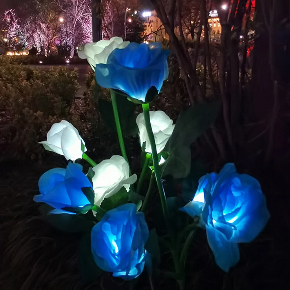 2pcs Rose Flower Solar Light 5 LED Christmas Party Fairy Lamp Outdoor Garden Yard Path Lawn Ground Landscape Night Decoration
2pcs Rose Flower Solar Light 5 LED Christmas Party Fairy Lamp Outdoor Garden Yard Path Lawn Ground Landscape Night Decoration