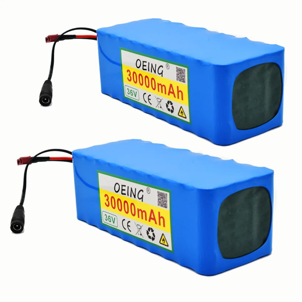 36V 10S4P 30Ah 500W high capacity 42V 18650 lithium battery pack 30000mAh electric bicycle scooter with BMS XT60 Plug + charger
36V 10S4P 30Ah 500W high capacity 42V 18650 lithium battery pack 30000mAh electric bicycle scooter with BMS XT60 Plug + charger