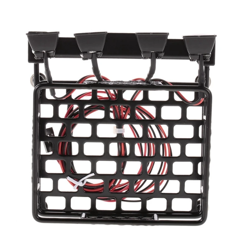 Roof Rack Luggage Carrier with Square LED Light Bar for 1/10 RC Car Crawler Truck Axial SCX10 D90 110 Traxxas TRX-4 Tamiya HSP
Roof Rack Luggage Carrier with Square LED Light Bar for 1/10 RC Car Crawler Truck Axial SCX10 D90 110 Traxxas TRX-4 Tamiya HSP