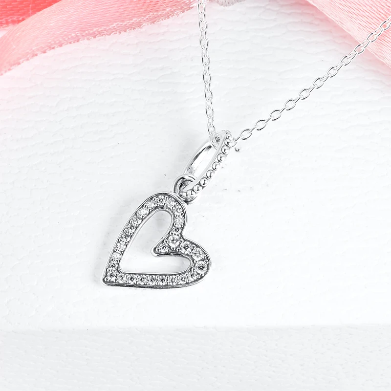 Sparkling Freehand Heart Pendant Necklaces 100% 925 Sterling Silver Jewelry Free Shipping
Sparkling Freehand Heart Pendant Necklaces 100% 925 Sterling Silver Jewelry Free Shipping