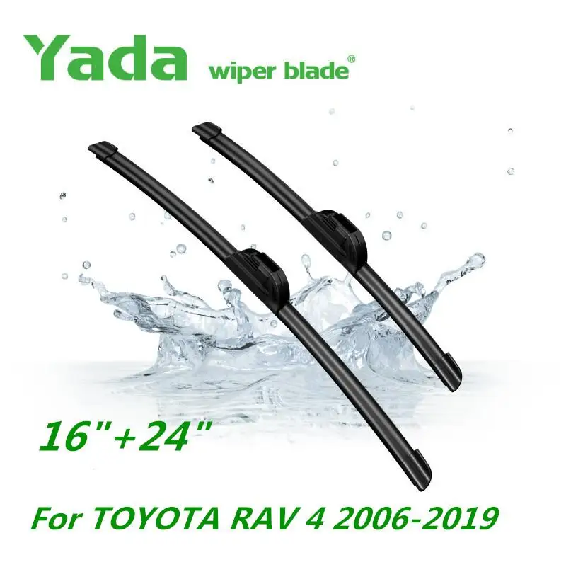 "Yada" Автомобильные щетки стеклоочистителя для Toyota RAV4 2006-2019 j-крюком и Тип лобовое стекло окна 16 "+ 24" автомобильные аксессуары
"Yada" Автомобильные щетки стеклоочистителя для Toyota RAV4 2006-2019 j-крюком и Тип лобовое стекло окна 16 "+ 24" автомобильные аксессуары