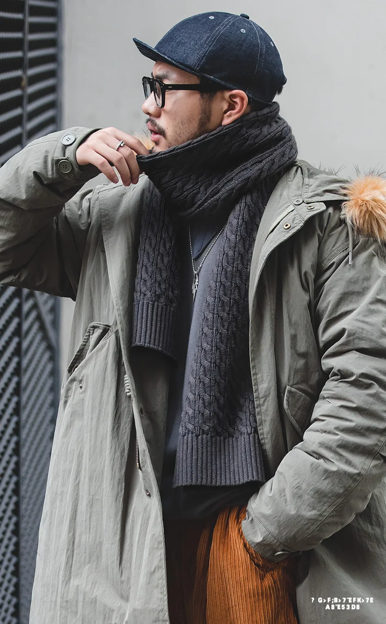 Maden Vintage Knitted Men Scarf Plaid Warm Cashmere Scarves Shawls Luxury Brand Neck Bandana Knitted Casual Winter RetroScarf
Maden Vintage Knitted Men Scarf Plaid Warm Cashmere Scarves Shawls Luxury Brand Neck Bandana Knitted Casual Winter RetroScarf