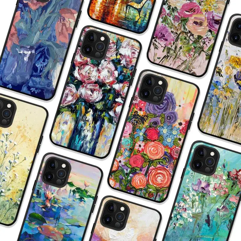 Painting Boho Flower Art Abstract oil painting Phone Case For iPhone 13 11 8 7 6 6S Plus X XS MAX 5 5S SE 2020 XR 11 pro DIY
Painting Boho Flower Art Abstract oil painting Phone Case For iPhone 13 11 8 7 6 6S Plus X XS MAX 5 5S SE 2020 XR 11 pro DIY