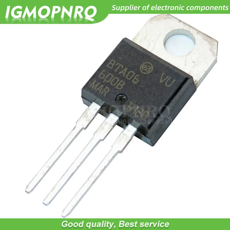 5 шт. бесплатная доставка Φ BTA06 TO-220 Triacs 6 Amp 600 вольт тиристор новый оригинал |